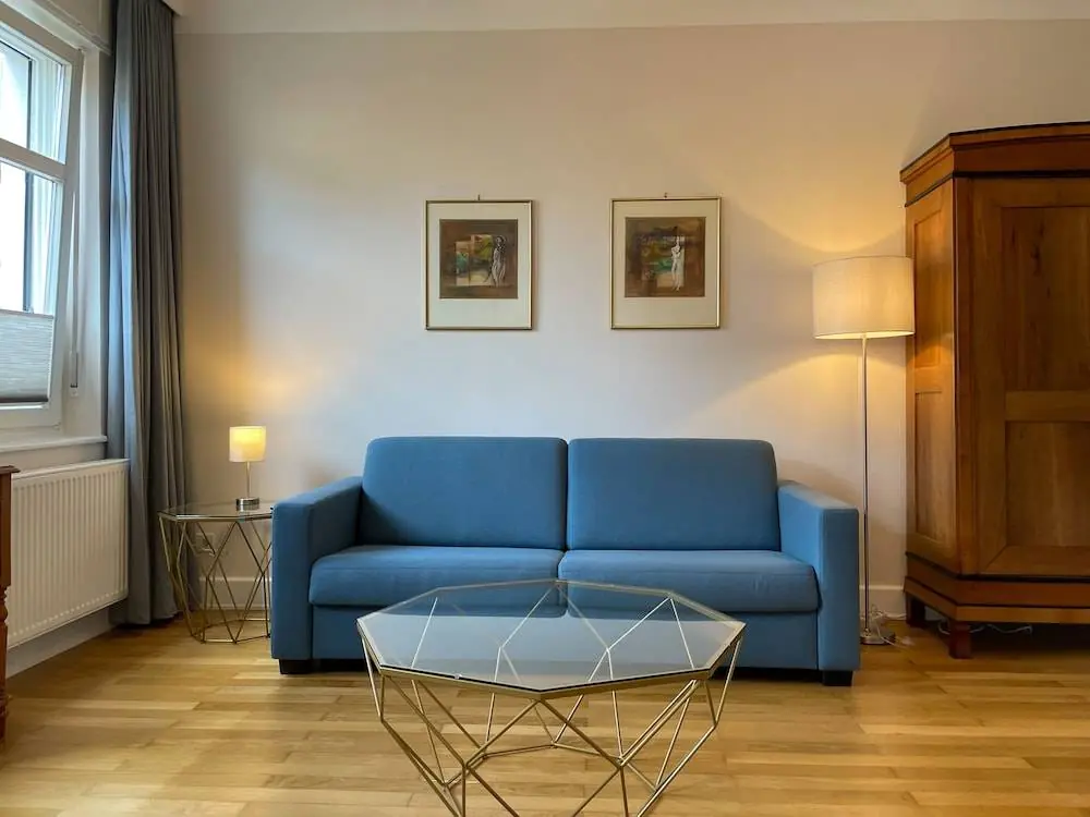 Vakantiewoning Gartenliebe Merzig - Woonkamer