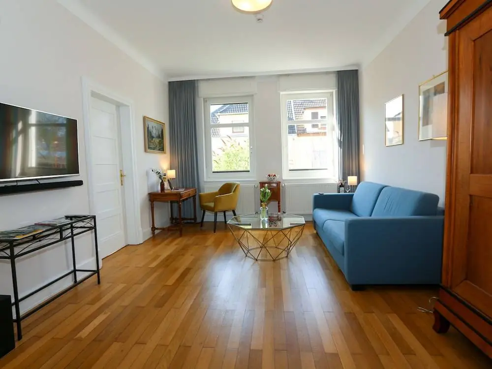 Vakantiewoning Gartenliebe Merzig - Woonkamer